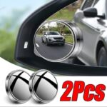 Car Round Side Mirrors for Blindspot Protection